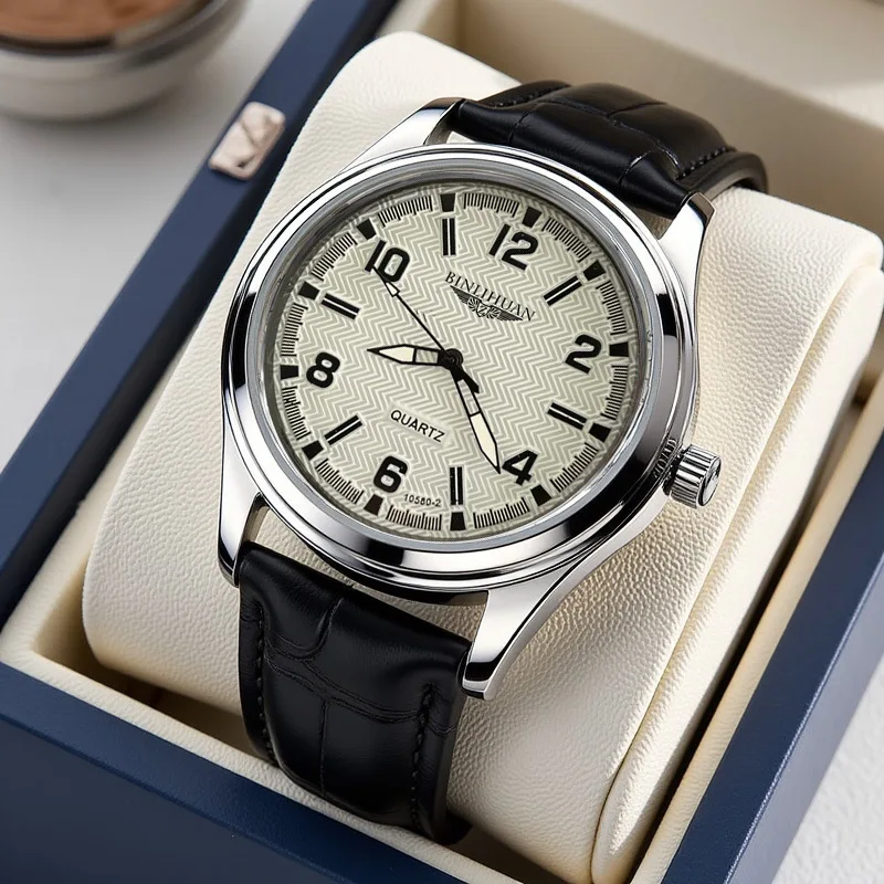 

Мужские часы, модные повседневные деловые кварцевые часы