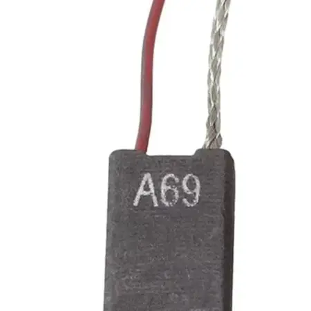 5 40 Carbon Brushes 12.5x6.4x25.2mm 2pcs Black For 11235EVS (0611235739) And Practical High Quality  5 40 Carbon