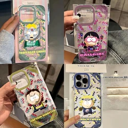Funny S-South-Park Cute Clear Space Phone Case For Samsung A13 A15 A22 A23 A24 A25 A30 A53 A54 A55 A72 A73 5G Transparent Cover