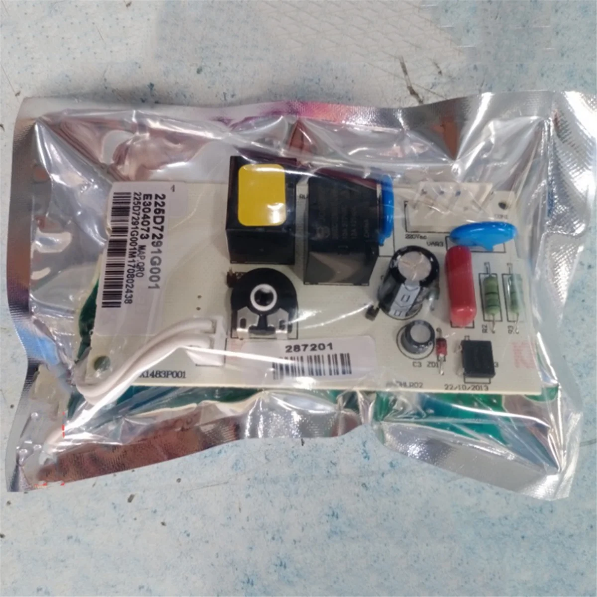 225d7291g001 for Mabe Refrigerator Accessories Refrigerator Control PCB Inverter Board Circuit Board