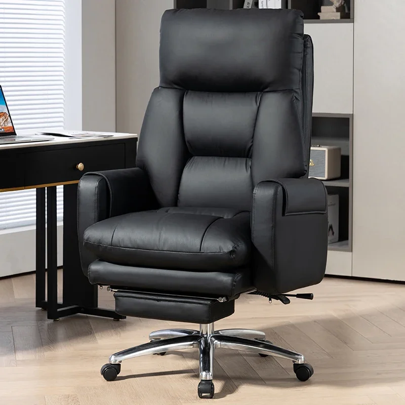 Ergonomic Recliner Office Chairs Mobiles Relaxed Boss Sedentary Office Chairs Luxurious Comfort Furniture Chaise Bureau LLOC