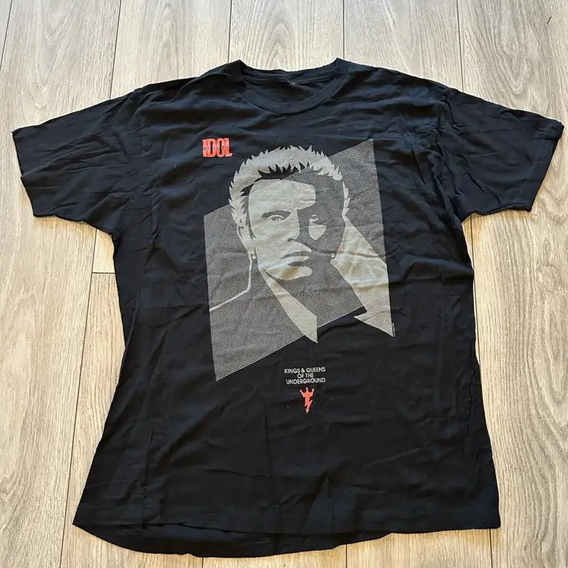 

Vintage 2014 Billy Idol T Shirt Kings And Queens Xl