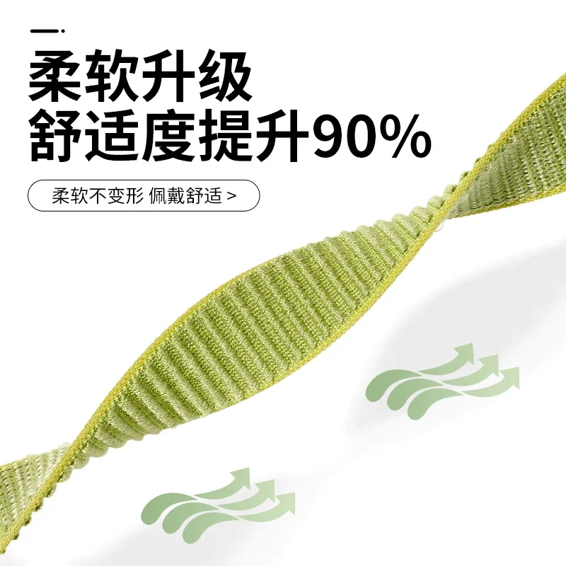 Tali Nilon untuk Jam Tangan Huawei Fit 3/4/4 Pro Gelang Resmi Asli Dapat Diganti untuk Jam Tangan Huawei Fit 4/Pro/3 Sabuk Bersirkulasi