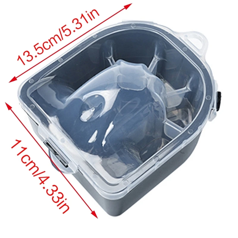 Spa Acetonbestendige Soak Off Bowl-manicure Soak Bowl-manicure