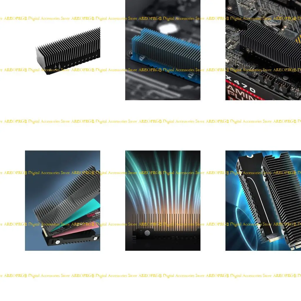 

E21E for M.2 SSD Heat Sink NVME for M.2 2280 Solid Hard Disk Desktop PC Aluminum Heatsink Cooler Radiator Thermal Cooling Pad