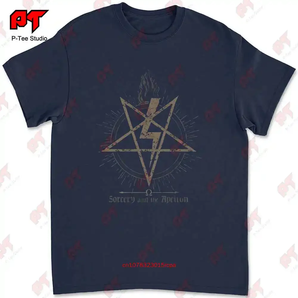 Acherontas - تي شيرت Sorcery And The Apeiron Nightbringer 1GYA