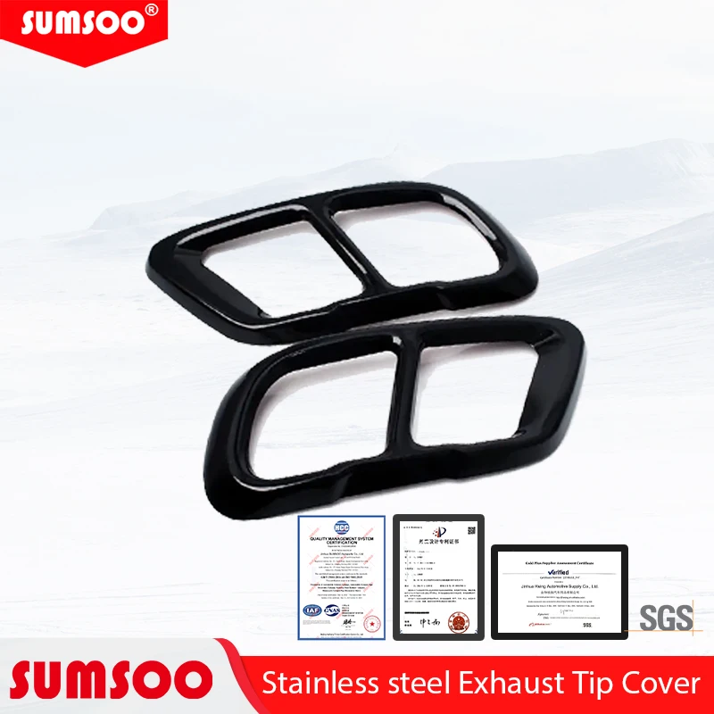 

Для BMW 19-23 X5 X6 X7 автомобильные аксессуары из нержавеющей стали 1 пара выхлопных крышек модифицированный глушитель выхлопной трубы автозапчасти