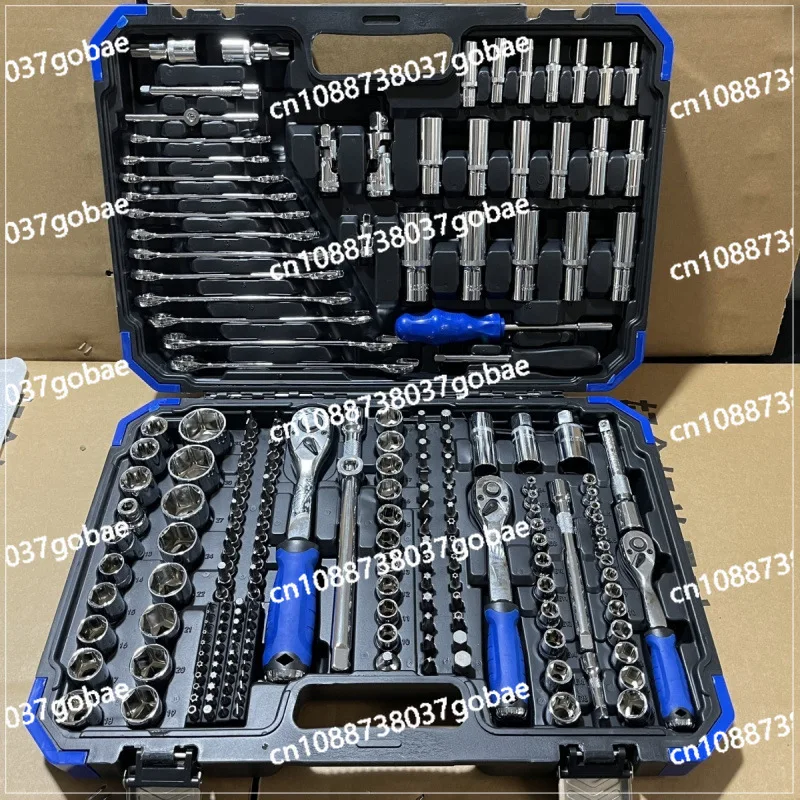 150 Piece Set of Auto Repair Tools, Auto Repair Kit, Socket Wrench Combination Tool, Repair Tool, Repair