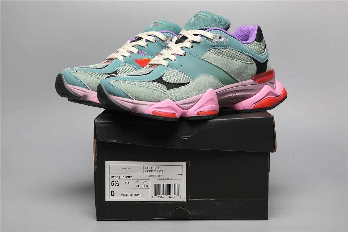 Version originale 2026 – Baskets souples antidérapantes NB9060 pour hommes/femmes, idéales pour la course et le sport unisexe – Chaussures de marathon durables 9060