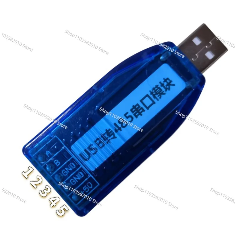 Industrial on-time USB To RS485 RS232 Communication Module Bidirectional Half Duplex Serial Line Converter Protection