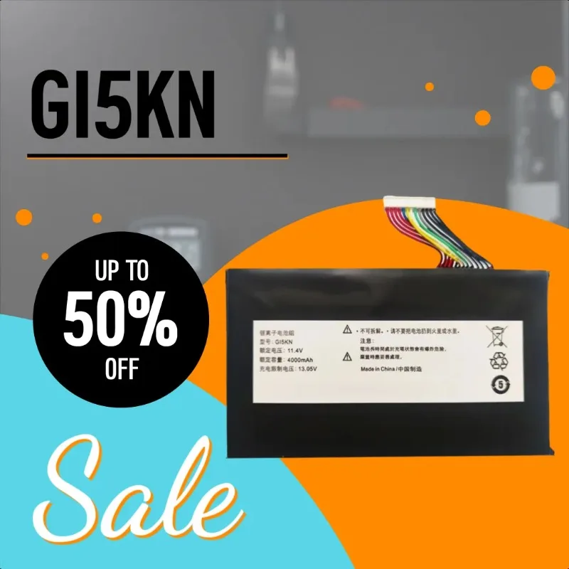 

Новая аккумуляторная батарея для ноутбуков 11.4V 4000mAh GI5KN для Hasee Z7M-i7 R0 Z7M-SL7 D2 Z7M-i78172 D1 KP7GT Z7MD2 Z7-KP5GC Z7-KP7GT KP7EC