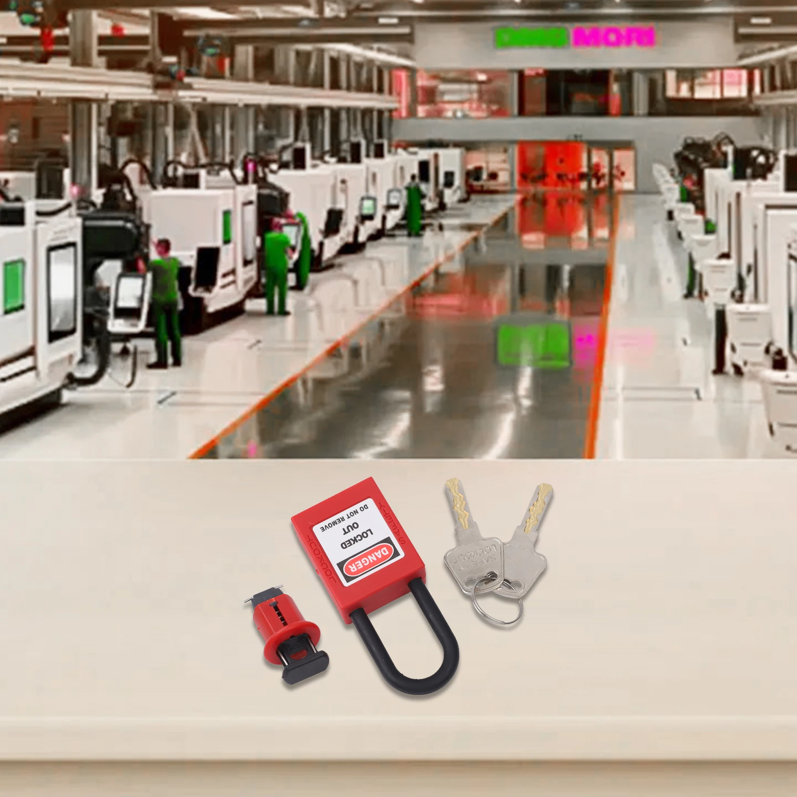 

18*41 мм блокировка выключателя блокировка выключателя инструмент для определения выключателя эргономичный дизайн навесной замок промышленное решение для блокировки