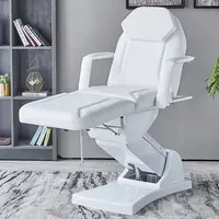 Table de massage électrique réglable en hauteur, cadre en métal, cuir synthétique, lit de soin pour salon de beauté et studio de tatouage 3