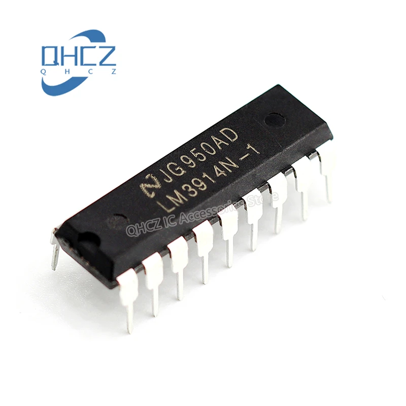 1pcs LM3914N-1 DIP-18 LED Bar Graph Display Driver New and Original IC Chip In Stock