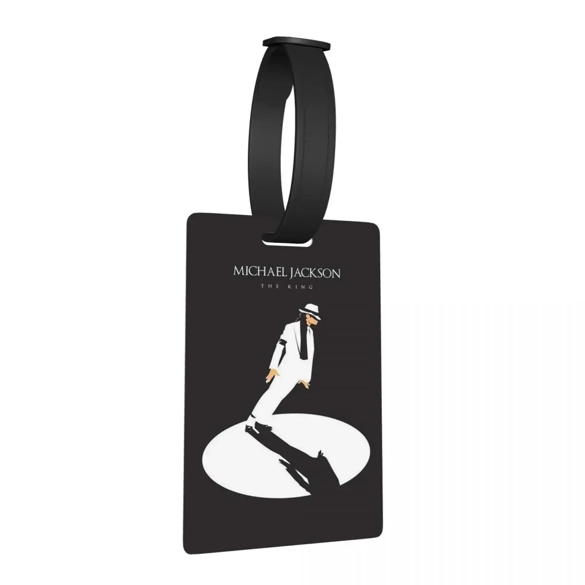 

Pop Music Michael J-Jackson Luggage Tags Suitcase Accessories Travel Fashion Baggage Boarding Tag Label Holder ID Name Address