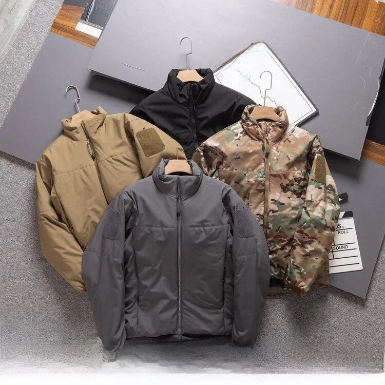 

Thiened Tactical Military Version Astro Boy Men's High End Outdoor Tech Windproof Warm Cotton Jaet Stand Fit Long Sve