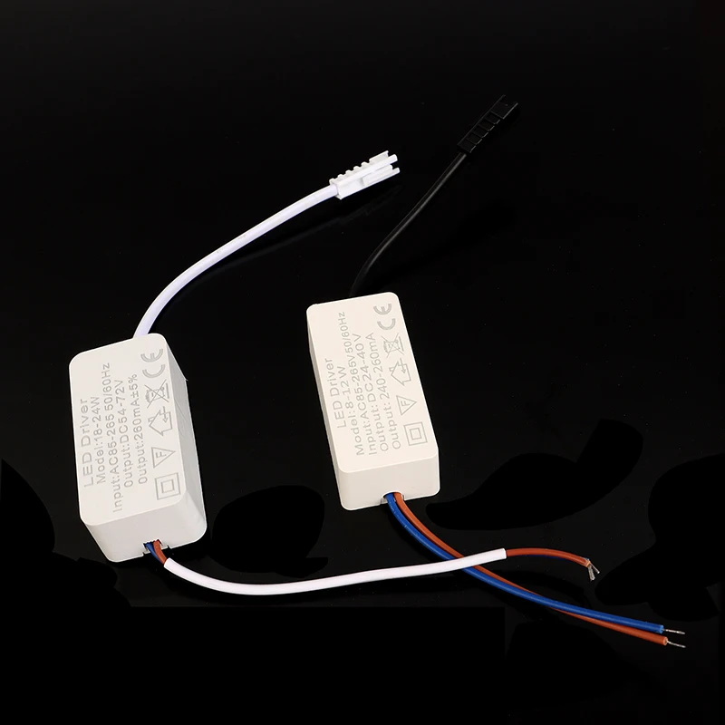 1PC 1-3W 3-5W 4-7W 8-12W12-18W 18-24W LED Driver Light Transformer corrente costante adattatore di alimentazione striscia lampada LED Driver Power
