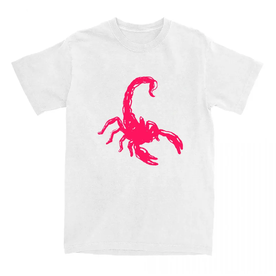Camiseta Gráfica Young Miko Do Not Disturb, Estética Y2K, Streetwear, Unisex, Overzised, Algodón de Verano, Estampado de Escorpión 3