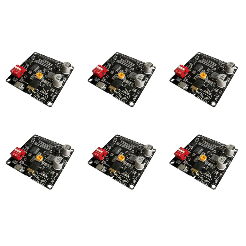 

【BRAND NEW】6X 12V/24V Voice Playback Module Serial Port Control Playback 10W/20W Voice Module HV8F