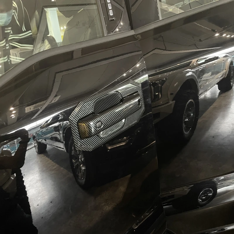 

Accessories Car Door Pull Doorknob Catch Door Handle Bowl Cap Decoration Cover Trim For Ford F150 F-150 Raptor 2021 2022 2023