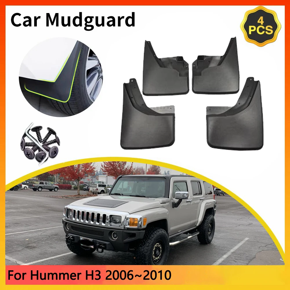 

For Hummer H3 2006~2010 2007 2008 2009 Car Mudguards Mudflap Mudguard Splash Guards Mud Flaps Fender Auto Accessories Parts soil