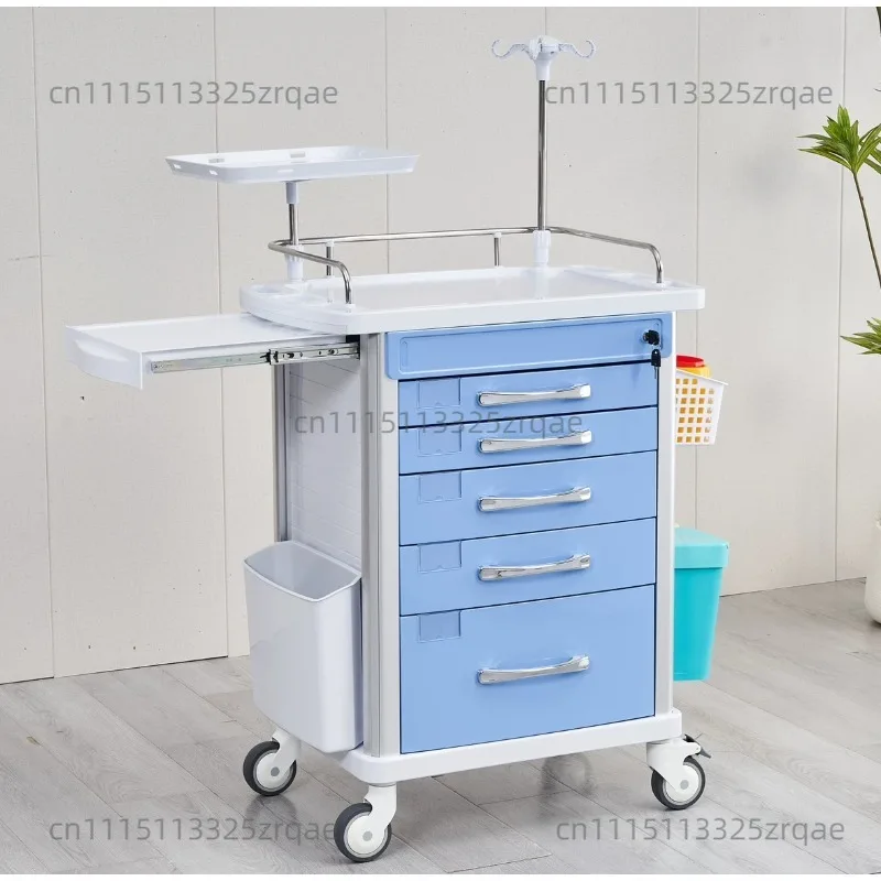 Medical abs rescue car anesthesia drug delivery cart nursing ABS emergency drug change infusion car