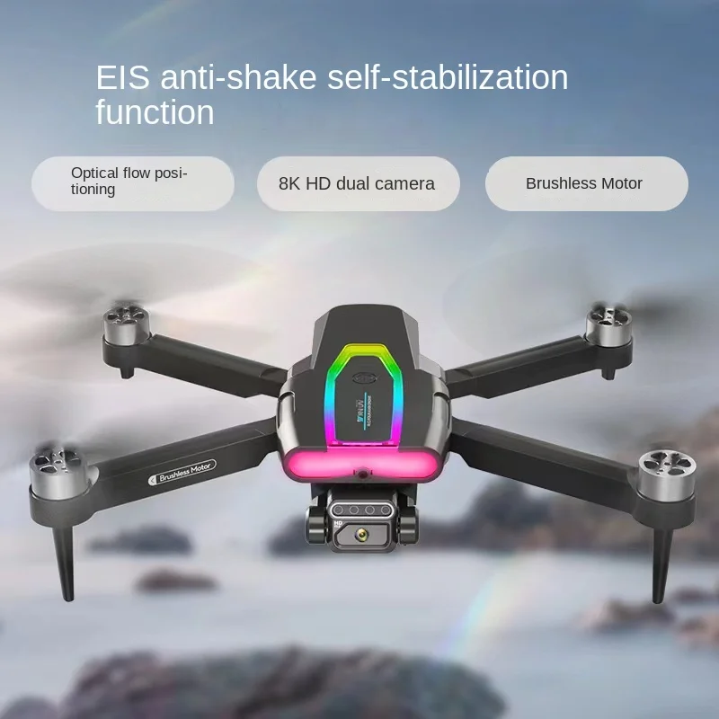 F199 Drone 1080P Wide-Angle HD Dual Camera Brushless WIFI FPV Professional RC Foldable quadcopter Helicopter Toy Gift