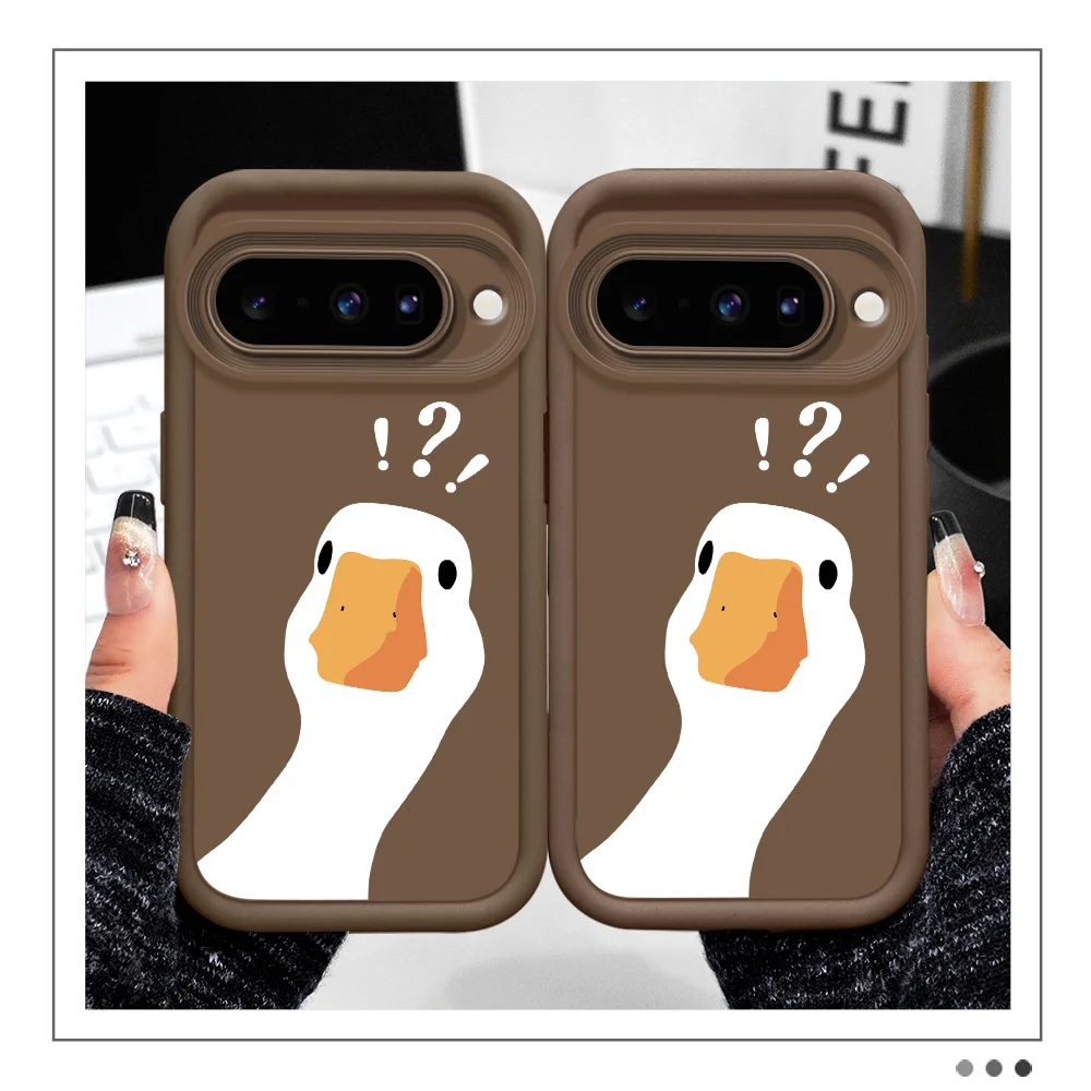 Crooked Duck Handyhülle für Google Pixel 10 9 9A 8 8A 7 7A Pro XL 4G 5G Staircase Soft Cover – Detail 6