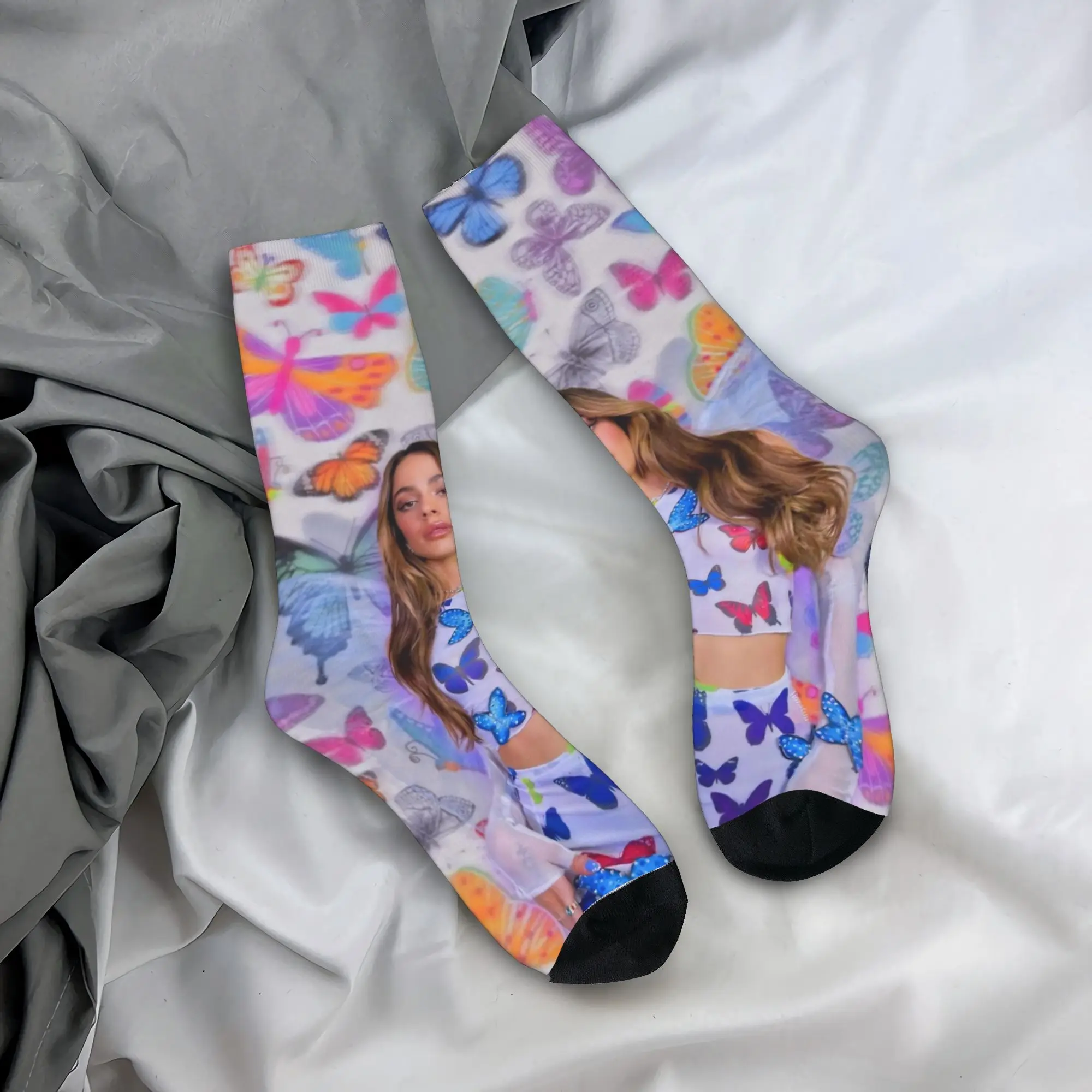 

TINI STOESSEL Futtura Tour Stockings Корейские носки Мужские носки высокого качества Зимние альпинистские носки с принтом против пота Подарок