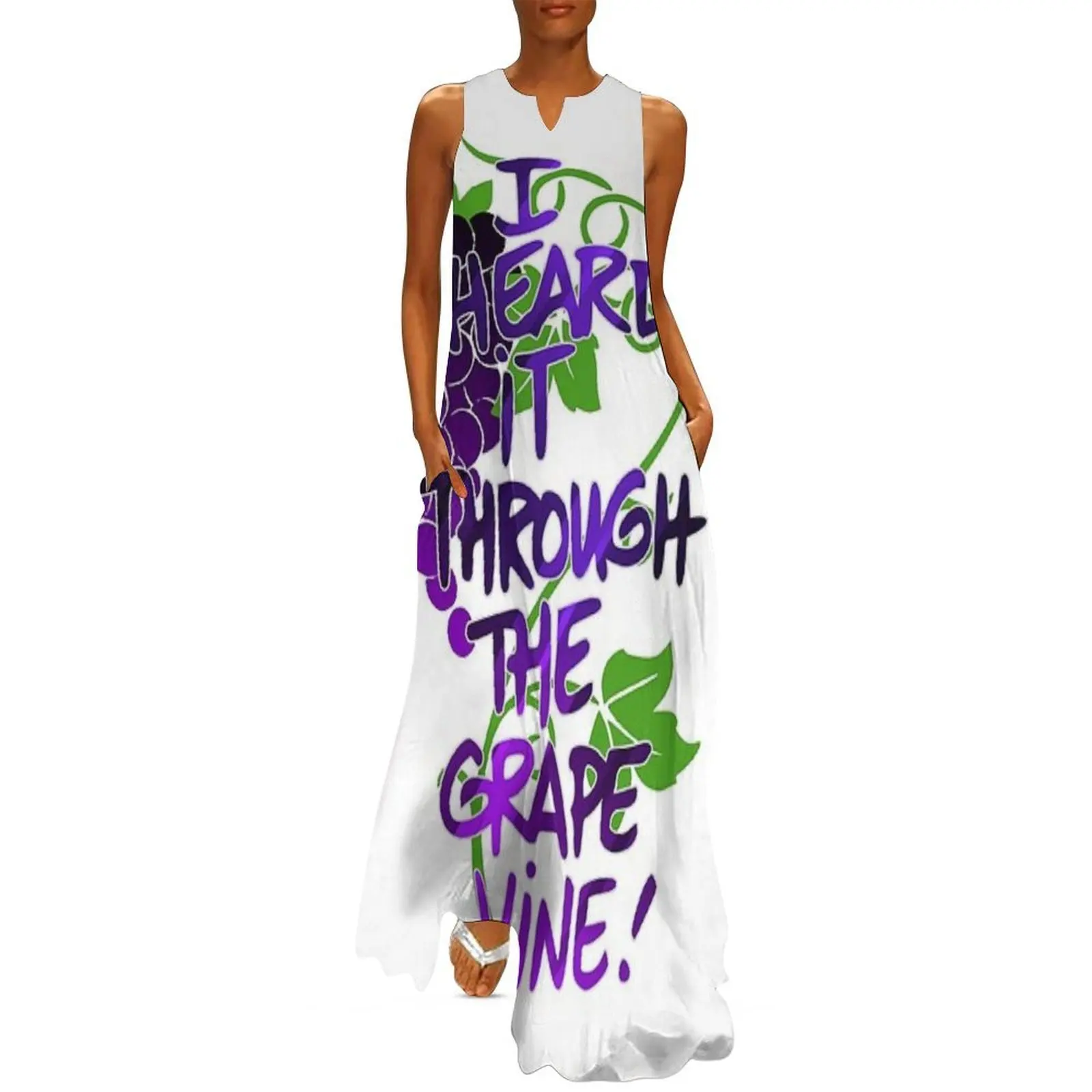 

I Heard It Through The Grapevine Long Dress Woman's evening dress women's fashion dresses sexy dress