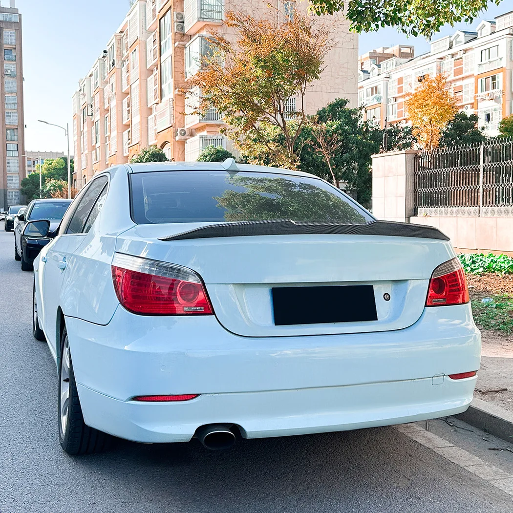 Rear Spoiler For BMW 5 Series E60 2004-2010 PSM Style Car Rear Wing Trunk Spoiler Decklid Lid Trim Splitter Lip