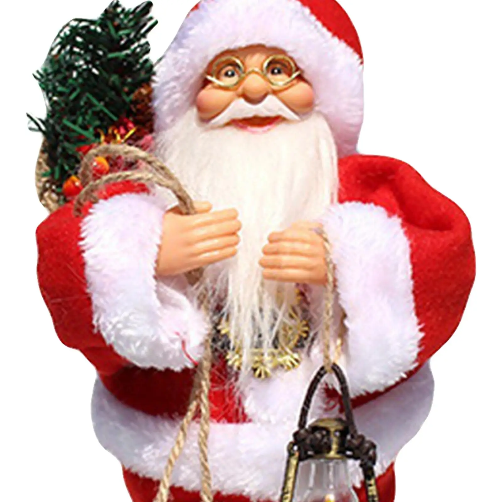 Electric Music Santa Claus Doll Children'S Toy Plush for Xmas Outdoor Tree view 6