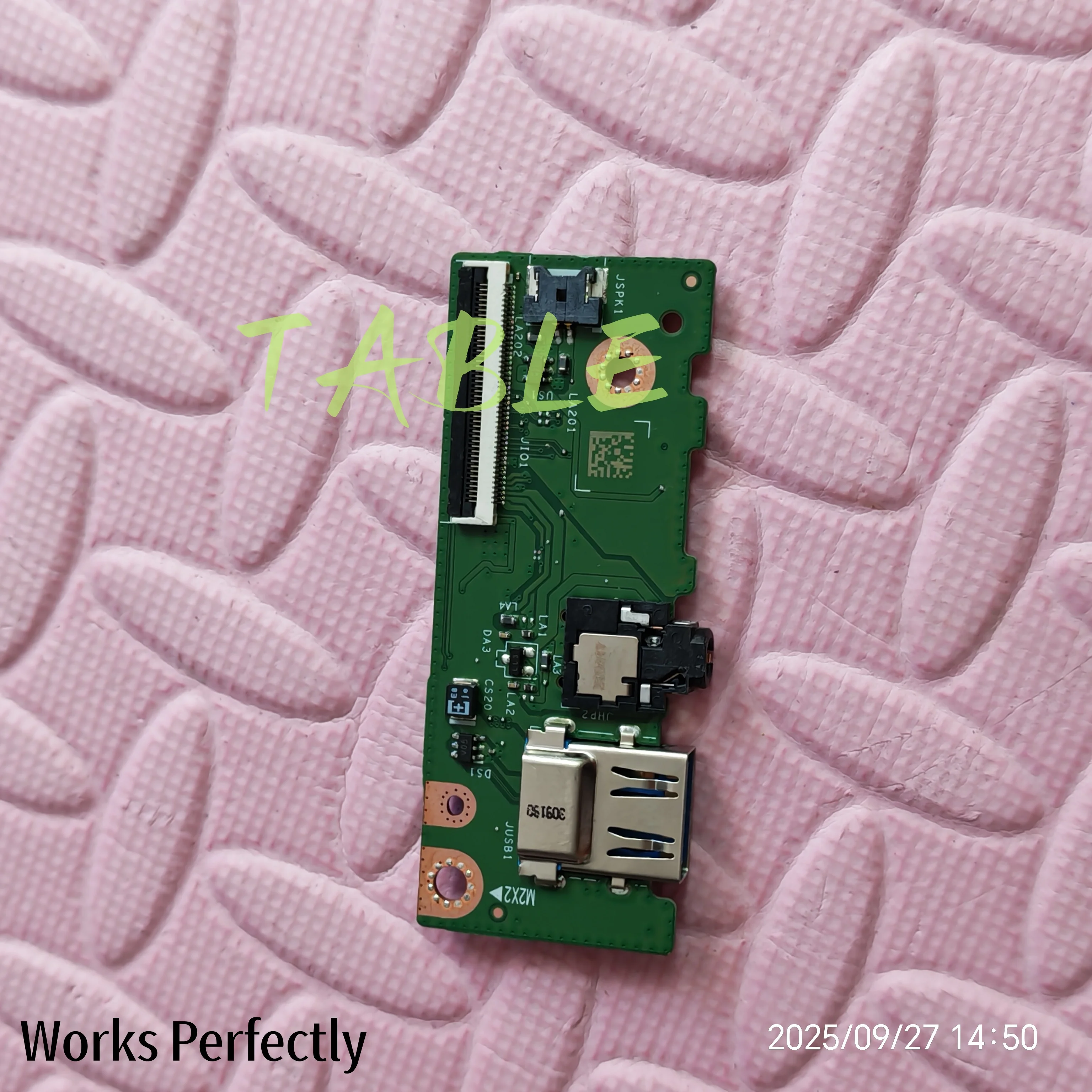 For Acer Aspire 3 A315-24Pt-R4U2 Usb Card Reader Pc Board W/Cable LS-M611P