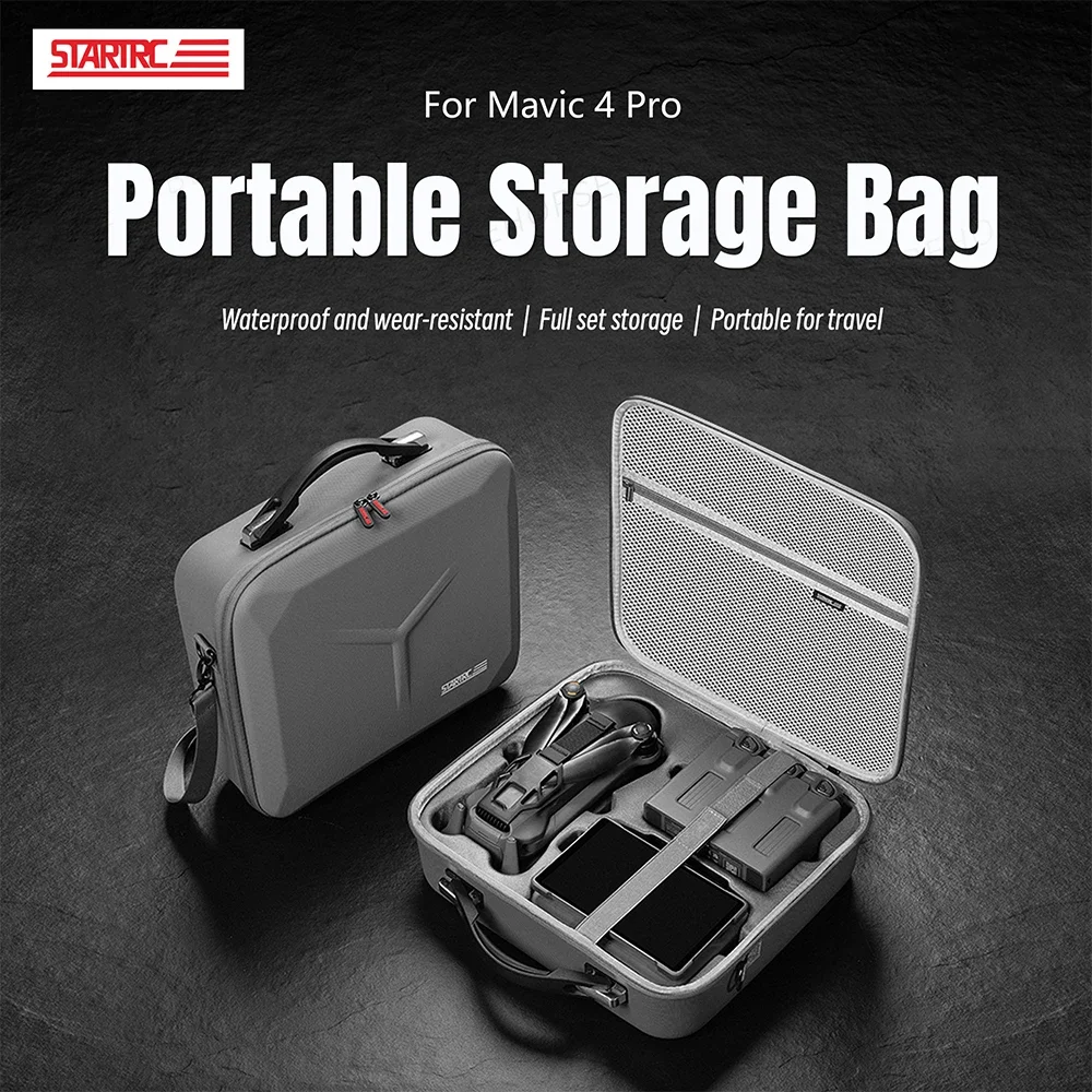 For DJI Mavic 4 Pro Carrying Shockproof Storage Cases Travel Shoulder Bag for DJI Mavic 4 Pro Fly More Combo/Creator Combo Cases