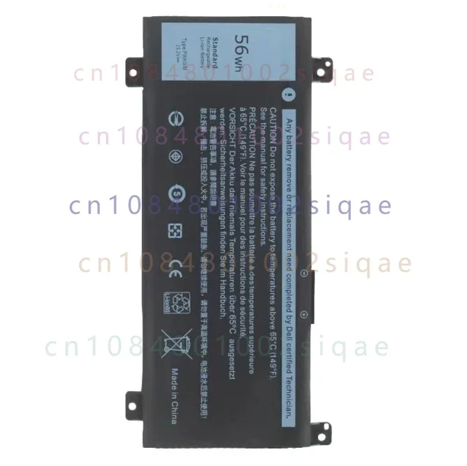 Pwkwm for dell inspiron 7000 14 7466 7467 p78g laptop battery 3300mah