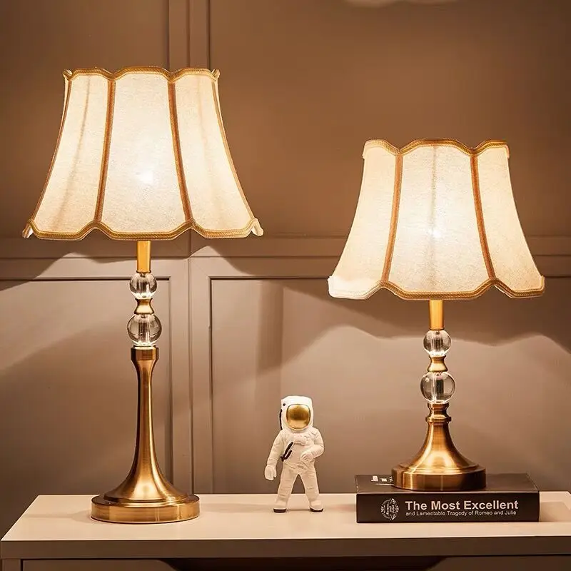 

American desk lamp, bedroom desk lamp, bedside lamp,