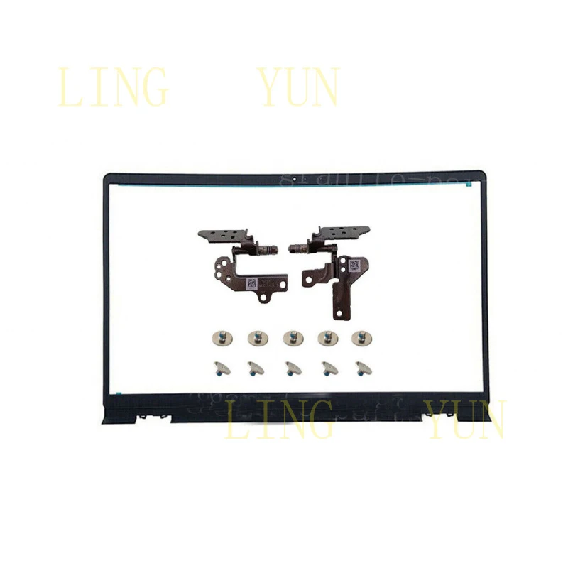 

Новая задняя крышка ЖК-дисплея, рамка и петли для Dell Inspiron 15 3510 3511 3515 3520 3525