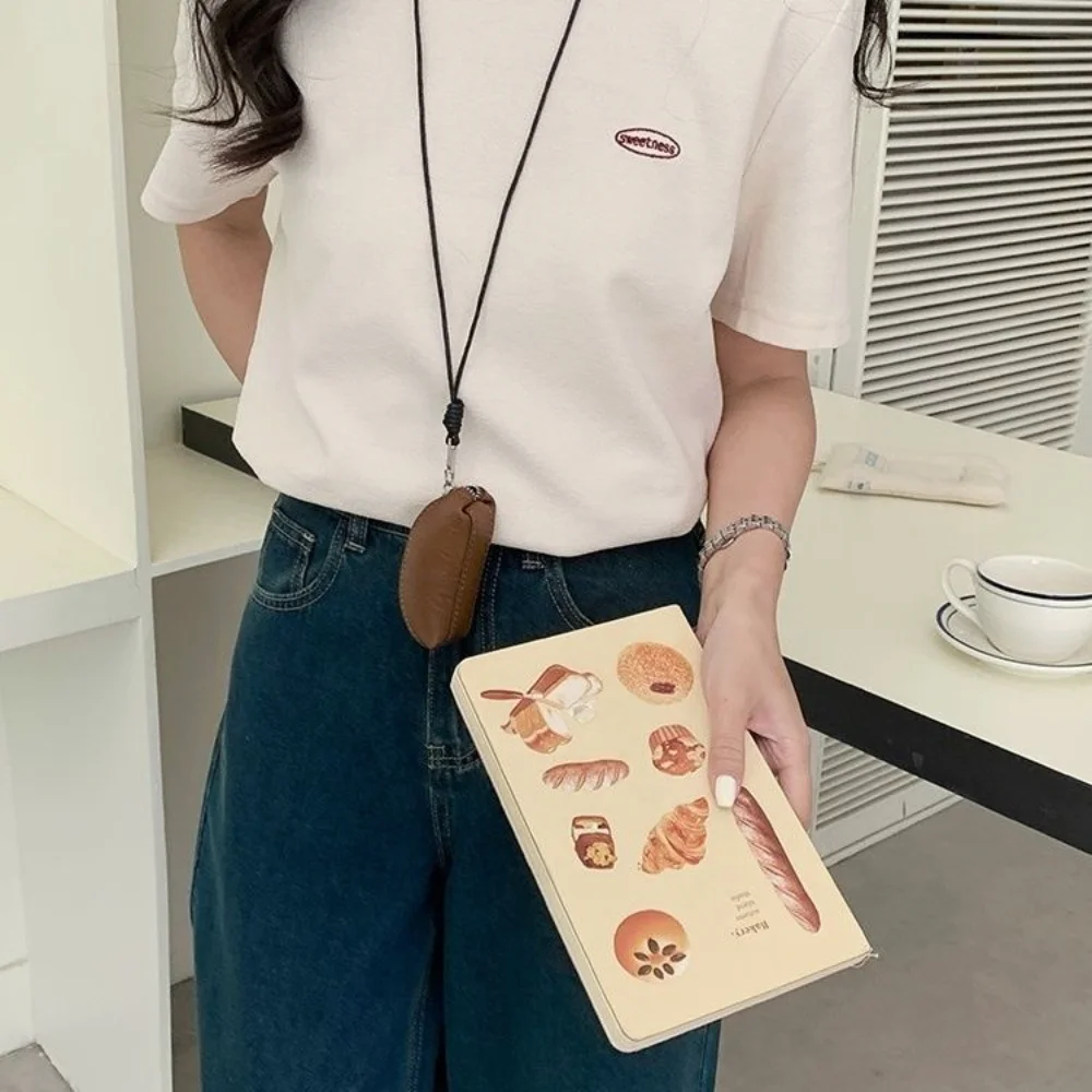 Keychain Bag Simple Coin Purse Mini Cowhide Bag High Quality Leather Coin Purse For Gift Women’S Accessories Everyday Use