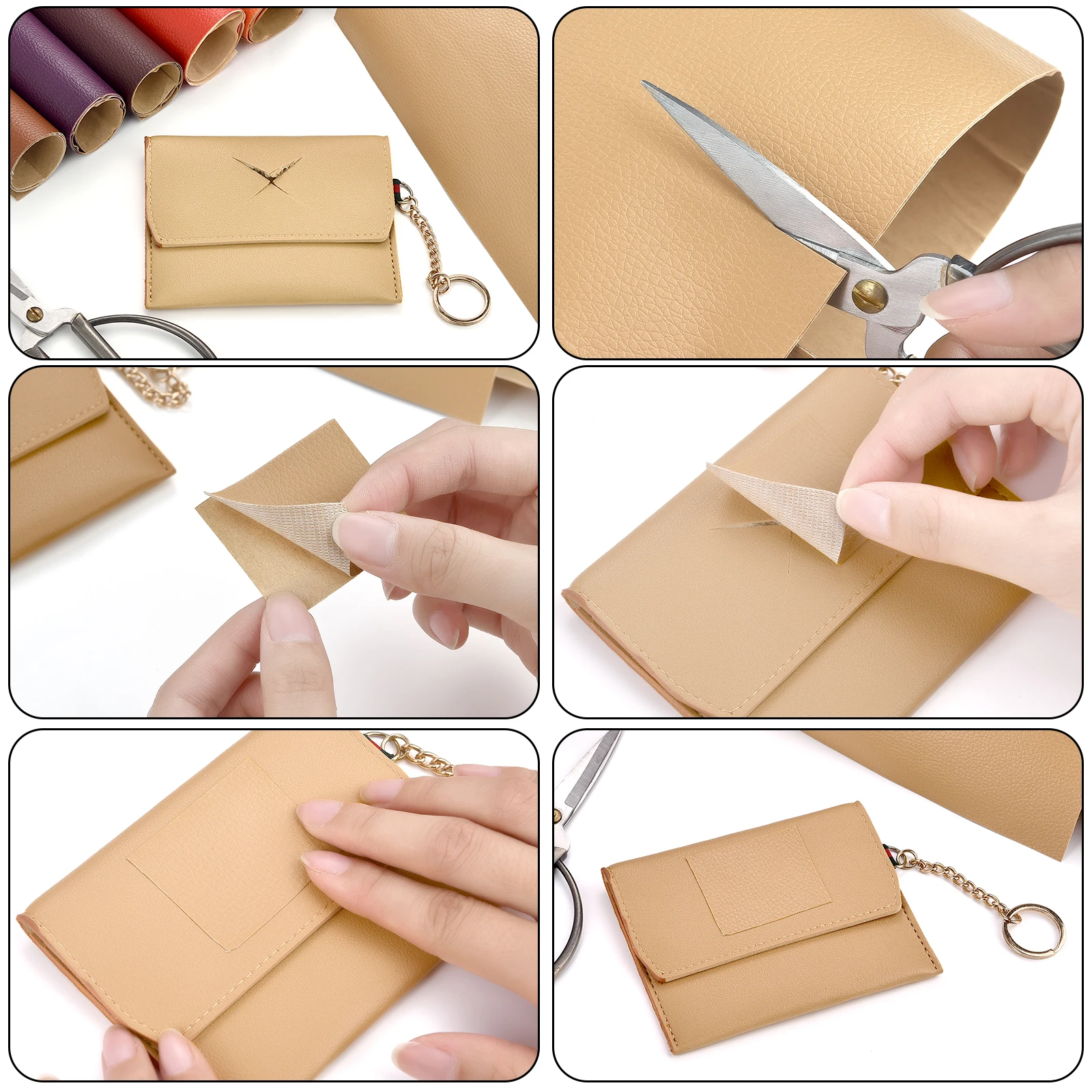 20x30 سنتيمتر/25x60 سنتيمتر ذاتية اللصق بولي Leather بقع جلدية ملصقات الجلود النسيج لاصق أريكة حقيبة مقعد إصلاح Patch بها بنفسك التصحيح