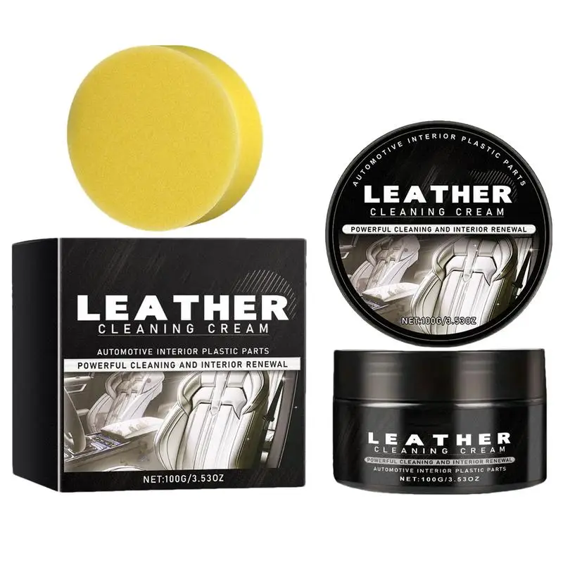 leather cleaning cream Conditioner for car Leather Bag Shoes Furniture Car Seats Polishing Nourishment Care Leather Maintenance