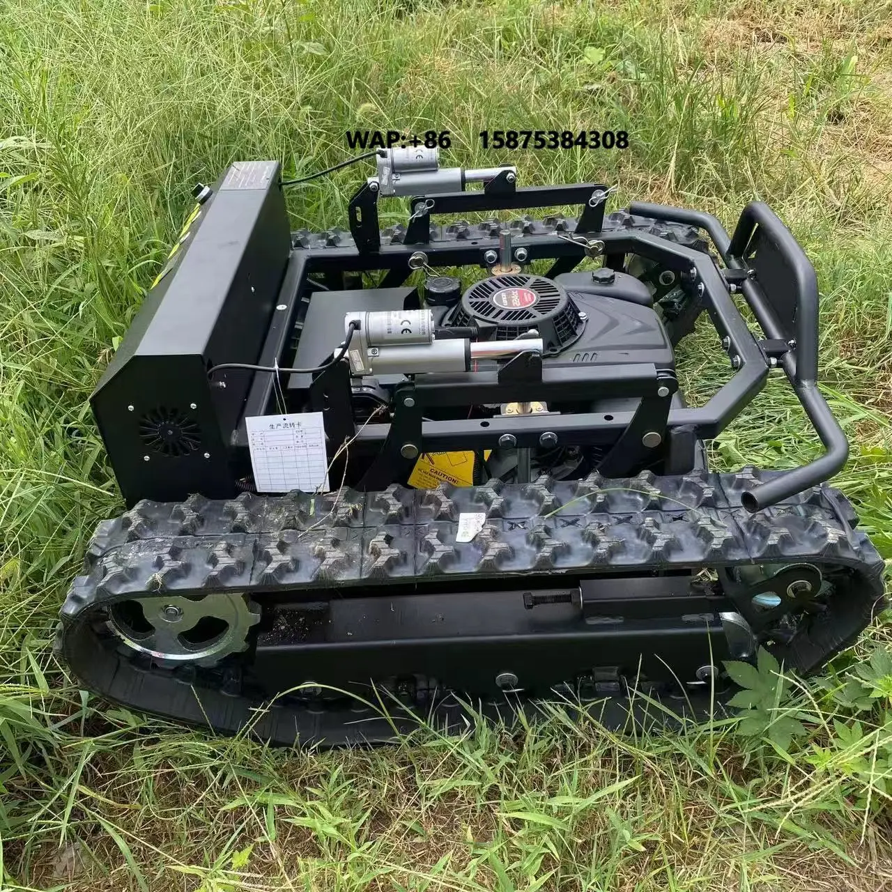 Remote Control Robot Automatic Lawn Mower Remote Control Tractor Lawn Mower for Farm Orchard Dam
