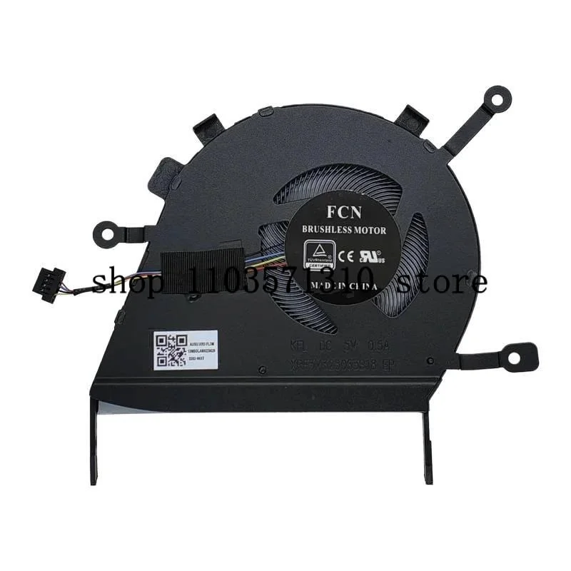 

M New CPU Fan for Asus Q406D Q406DA UM462D UM462DA UX462FA UX462DA Q406DA-BR5T 13NB0KX0P01011 DFS5M 325063 B18 FLA2 DC 5V