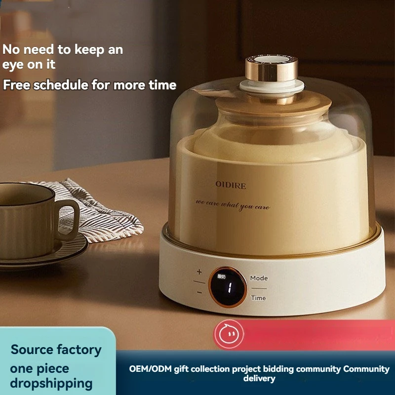 

Intelligent Constant Temperature Glass Yogurt Machine Multifunctional Separate Cup Liner Fully Automatic Household Natto