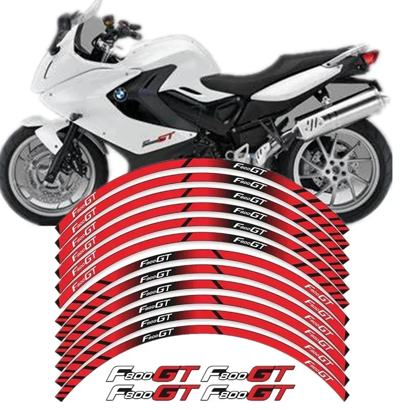 For BMW F800GT Motorcycle Parts Contour Wheel Decoration Decal Sticker - 3