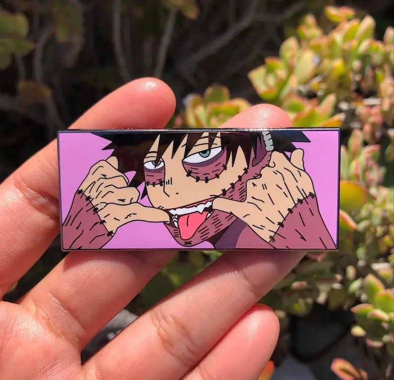 Alfinete esmaltado Happy Tears l dabi