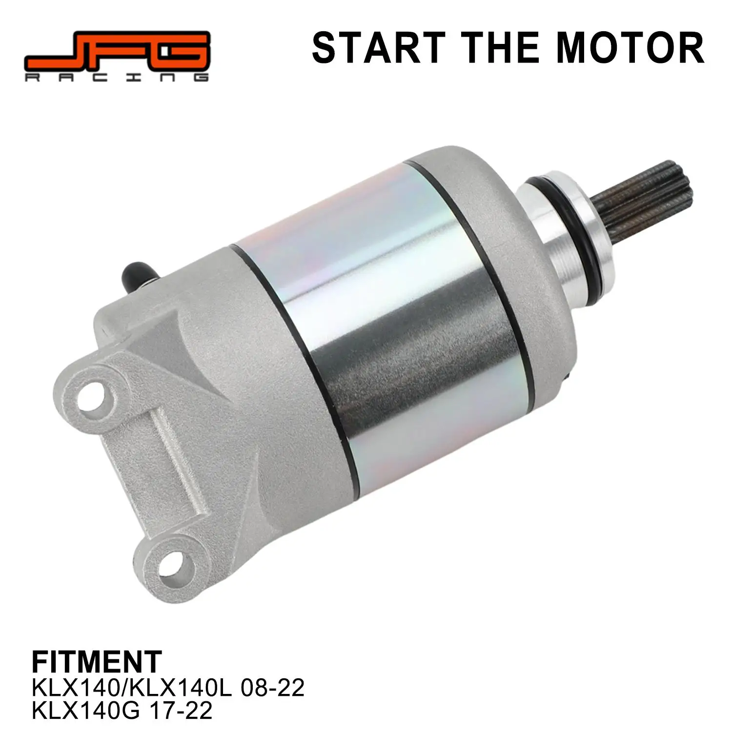 Motorcycles Accessories Starter Motor Engine Battery For Kawasaki KLX140 KLX140L 2008-2022 KLX140G 2017-2022 Off-Road Dirt Bike