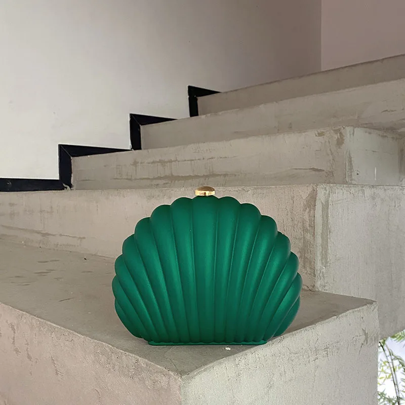 جديد الاكريليك صدف مساء حقيبة صغيرة للنساء موضة حفل زفاف محفظة مخلب سيدة صندوق صغير حقيبة المحافظ نسيج ممتاز #3