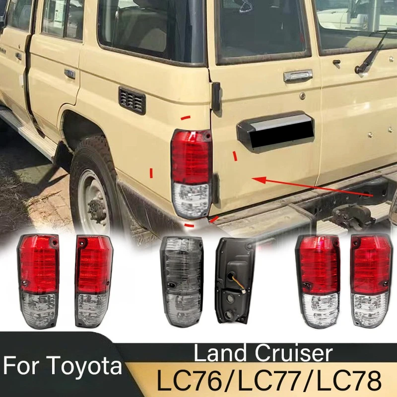 

1996-2002 for Toyota Prado Land Cruiser LC76 LC77 LC78 Rear Tail Light Brake Lamp Assembly LED Refitted Tuning Auto Accessories