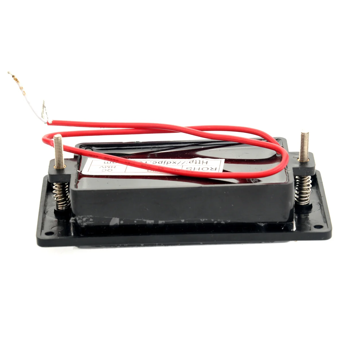 

Sealed Humbucker Pickups Set Black for Bridge Neck Replacement Compatible with Guitar Warm Tone High Output Noise Free Design