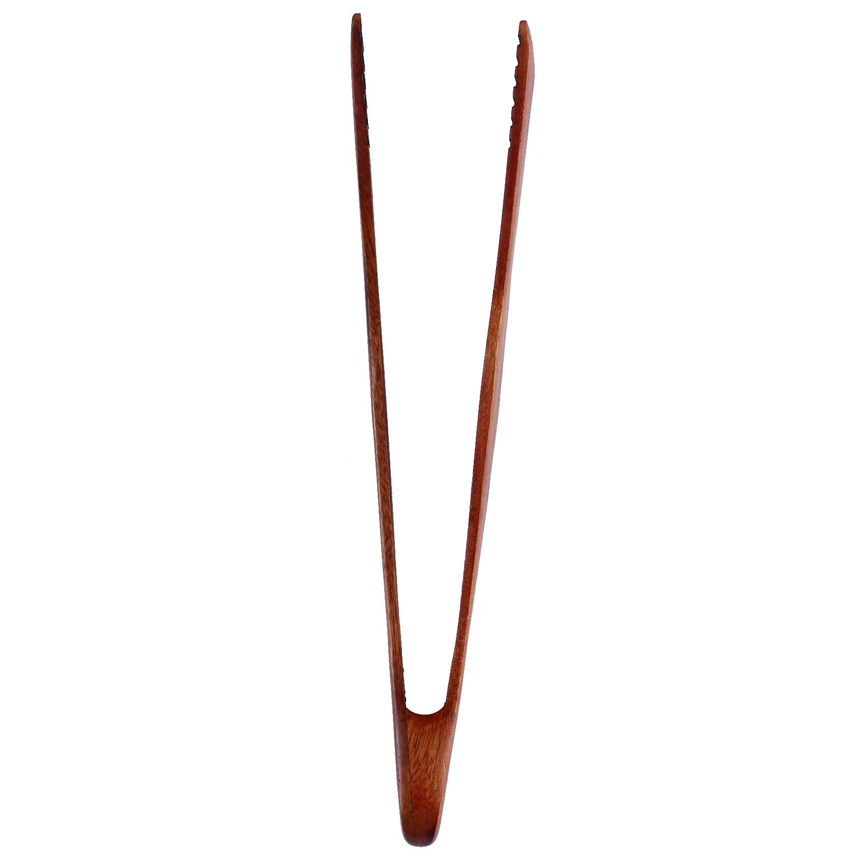 AB47-2 Pcs BBQ Tools 26.5Cm Wooden Health And Environmental Protection Grilled Food Clip Barbecue Outdoor Tongs